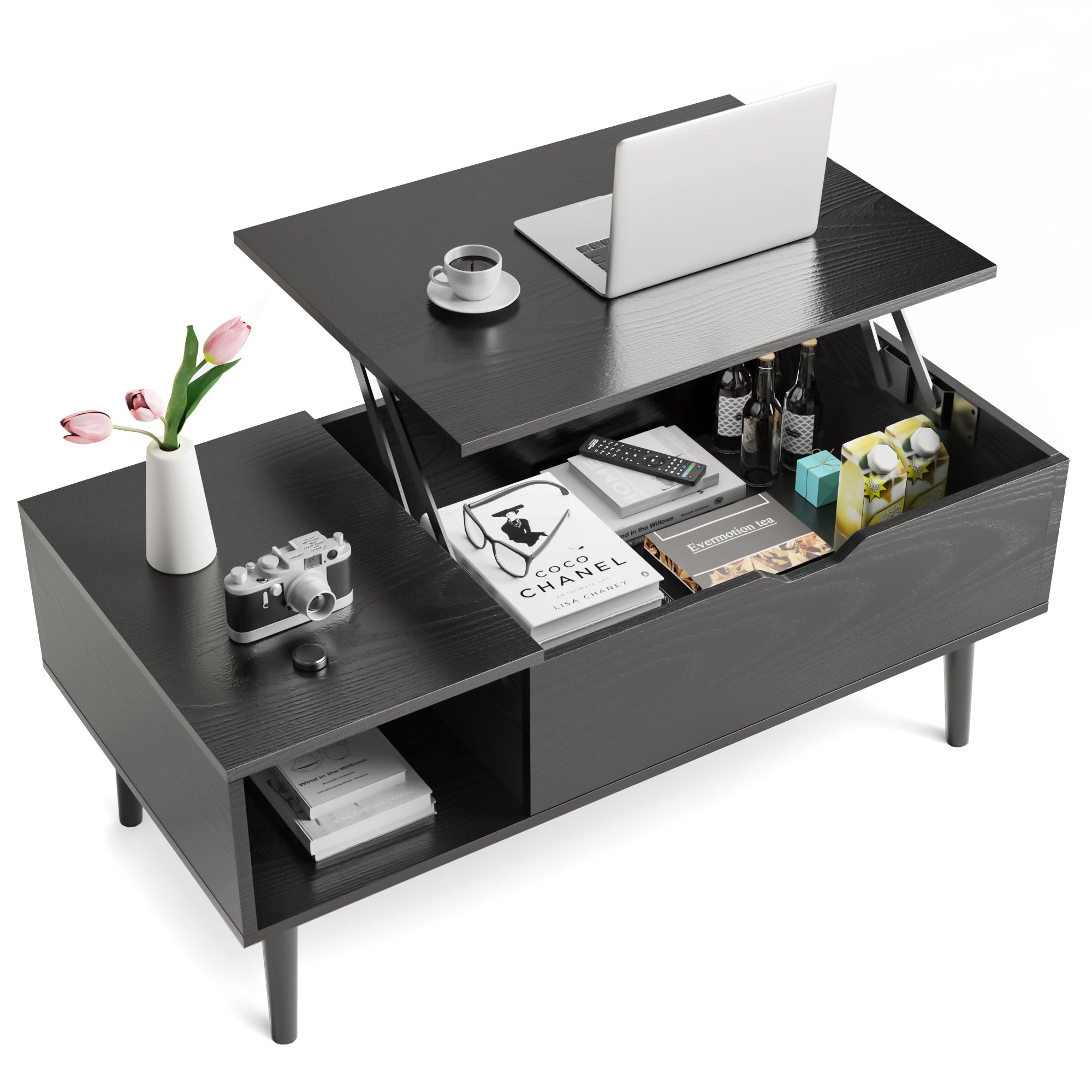Lift Top Coffee Table – Smart Storage & Space-Saving Design