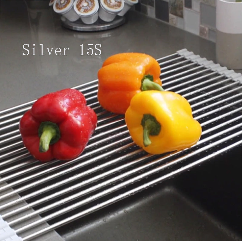 Folding Sink Rack – Maximize Space & Keep Your Kitchen Organized