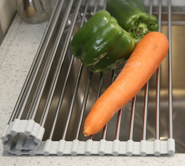 Folding Sink Rack – Maximize Space & Keep Your Kitchen Organized
