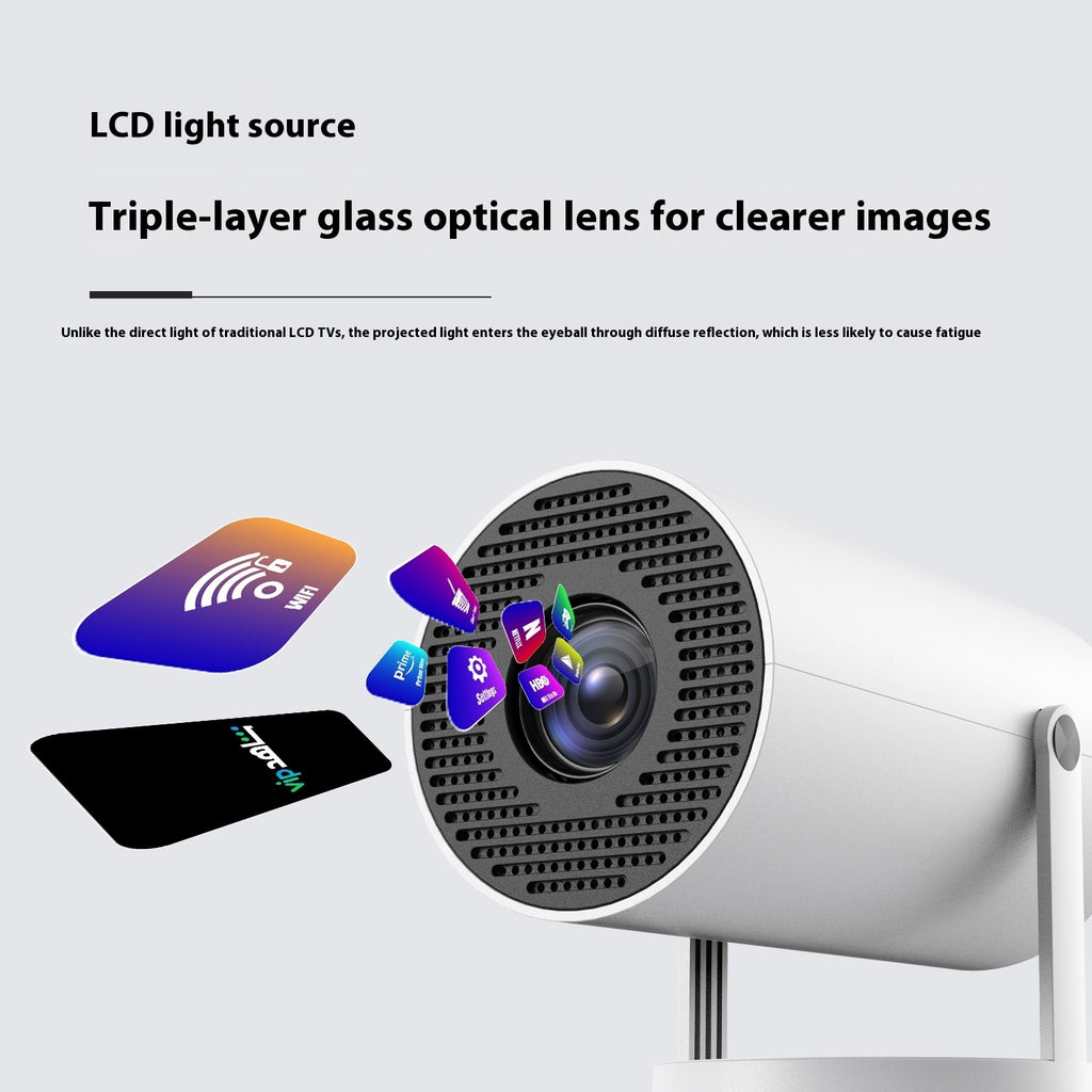 Portable Smart Projector – Turn Any Space into a Home Theater