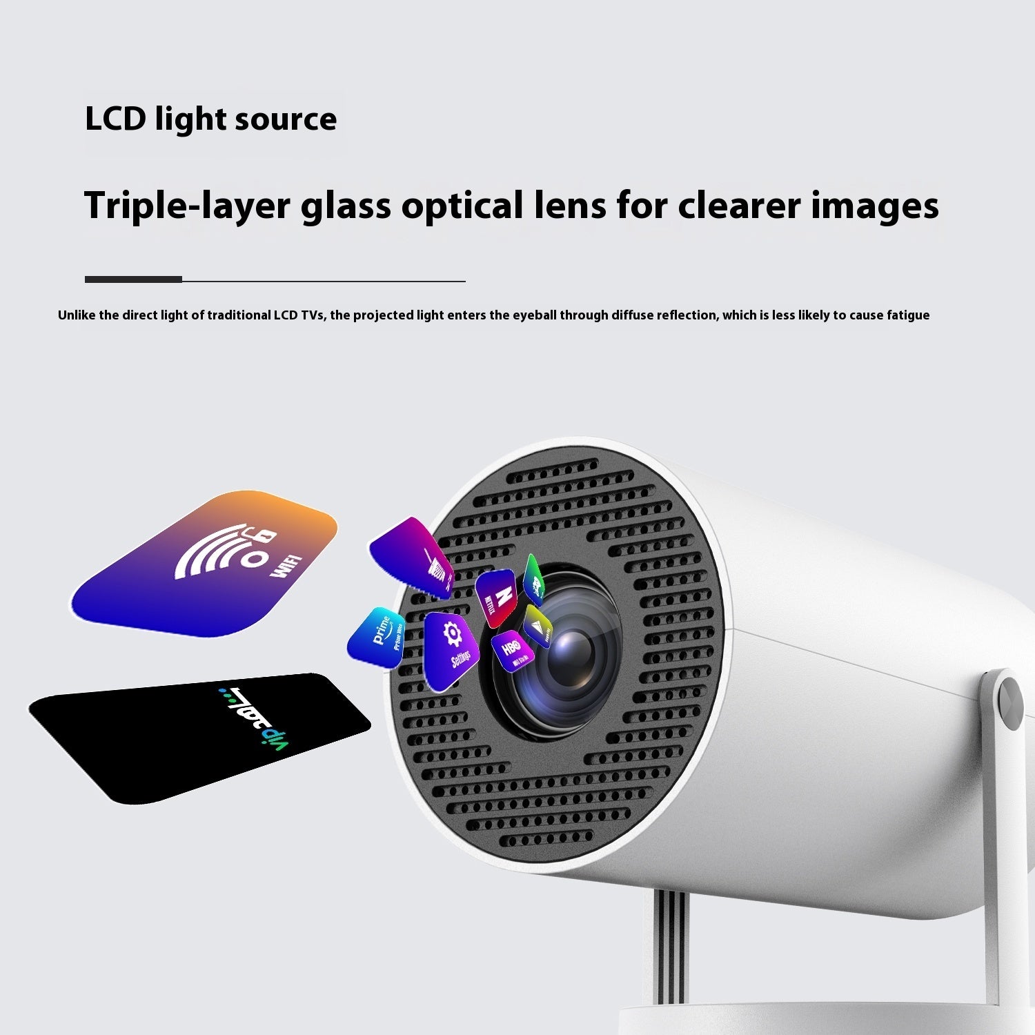 Portable Smart Projector – Turn Any Space into a Home Theater