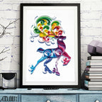 Relaxing DIY Wall Art Kit – Create Stunning Home Decor in Hours