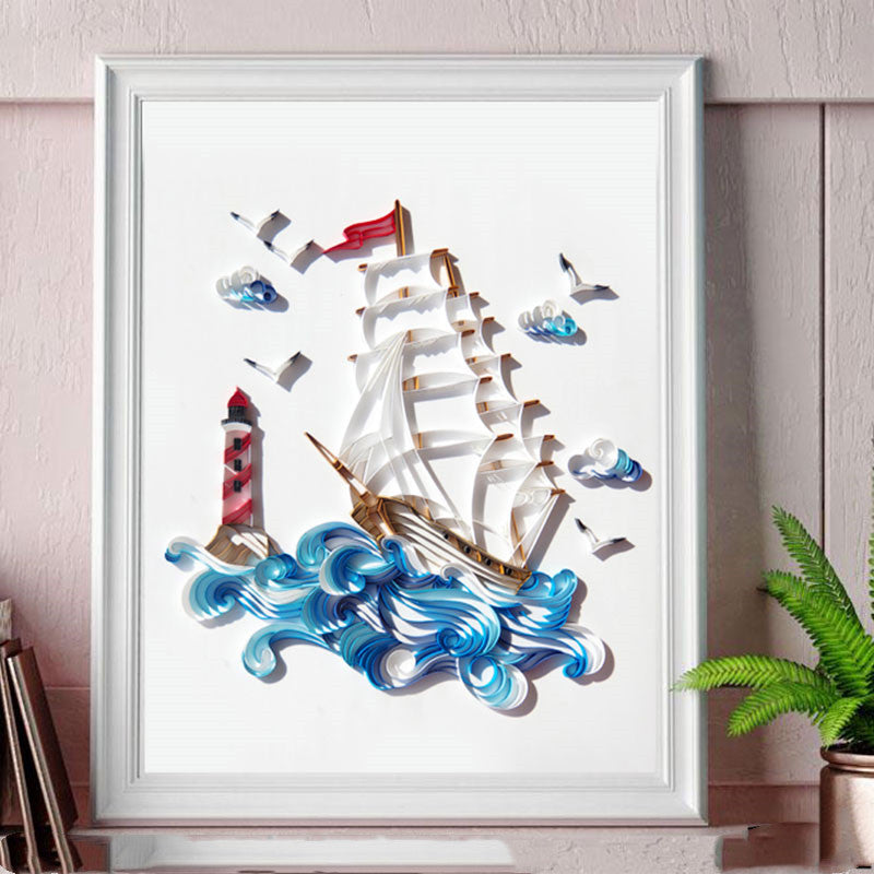 Relaxing DIY Wall Art Kit – Create Stunning Home Decor in Hours