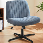 Cross-Legged Office Chair – Wide Seat Comfort for All-Day Relaxation