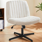 Cross-Legged Office Chair – Wide Seat Comfort for All-Day Relaxation