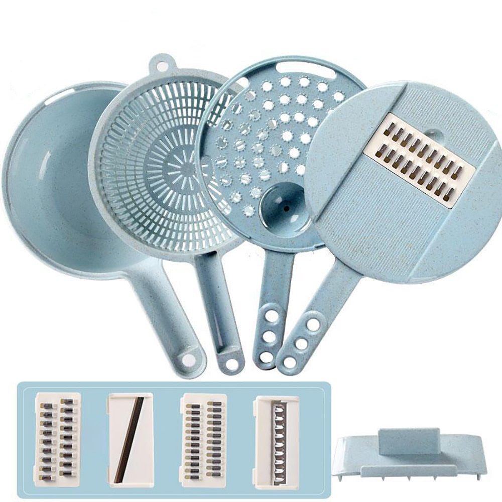 8-in-1 Vegetable Slicer – Cut Prep Time in Seconds