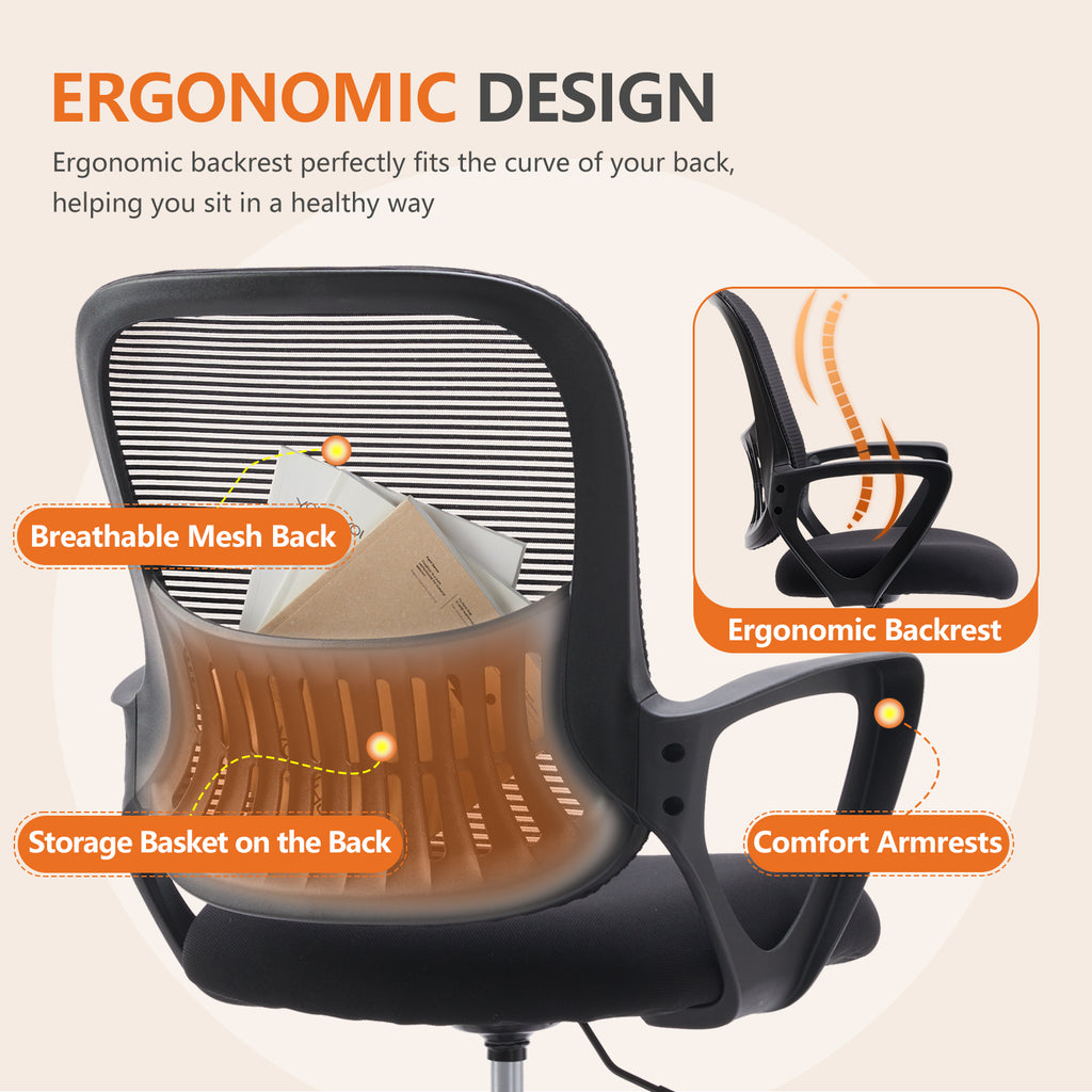 Ergonomic Standing Desk Chair – All-Day Comfort & Adjustable Support