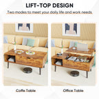 Lift Top Coffee Table – Smart Storage & Space-Saving Design
