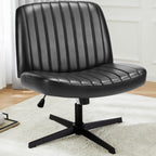 Cross-Legged Office Chair – Wide Seat Comfort for All-Day Relaxation