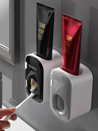 Automatic Toothpaste Dispenser & Organizer – Clean, Organized Bathroom Made Easy