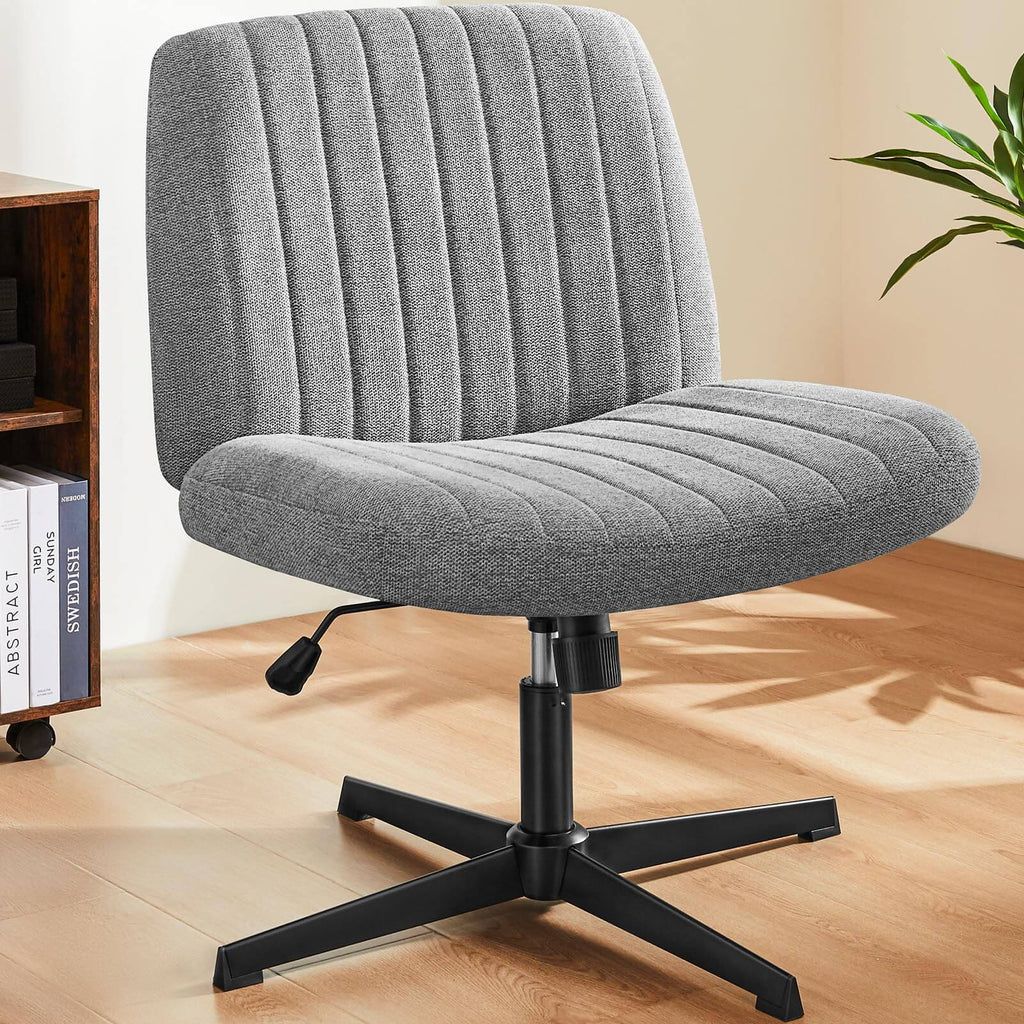 Cross-Legged Office Chair – Wide Seat Comfort for All-Day Relaxation