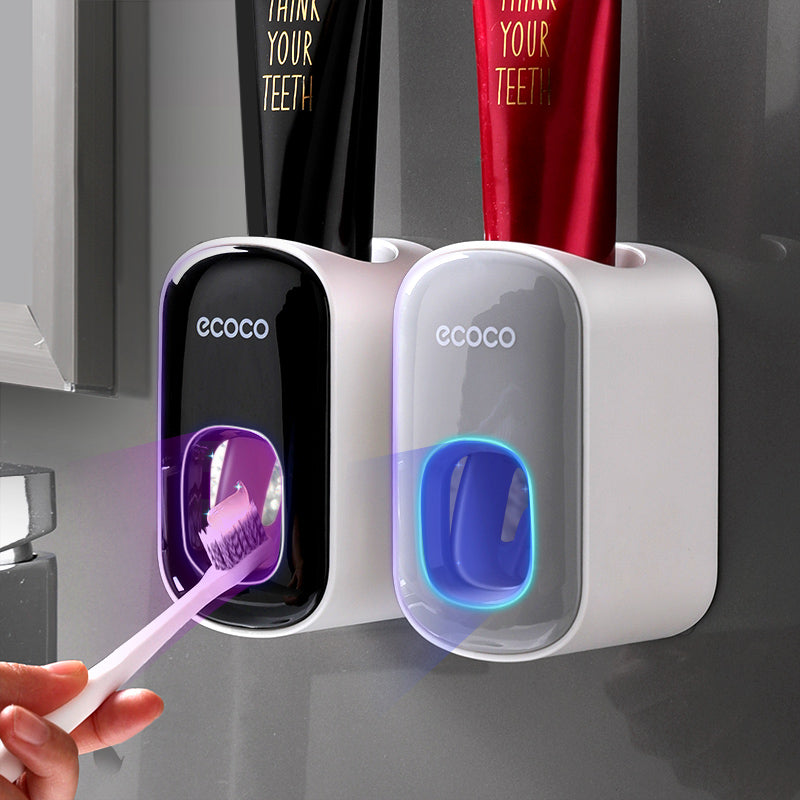 Automatic Toothpaste Dispenser & Organizer – Clean, Organized Bathroom Made Easy
