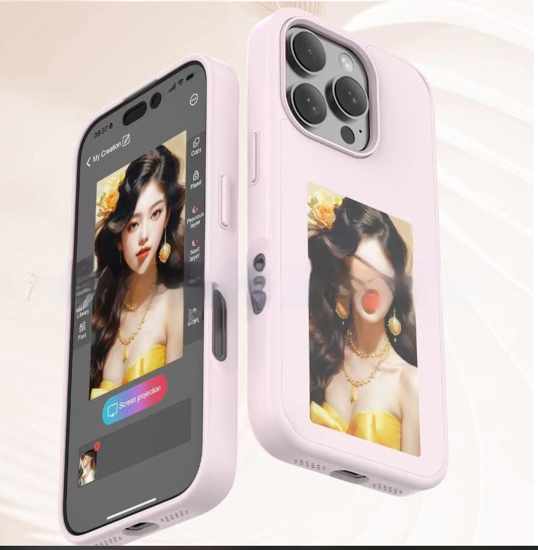 Turn Your Phone Case Into a Custom Display — No Battery Needed