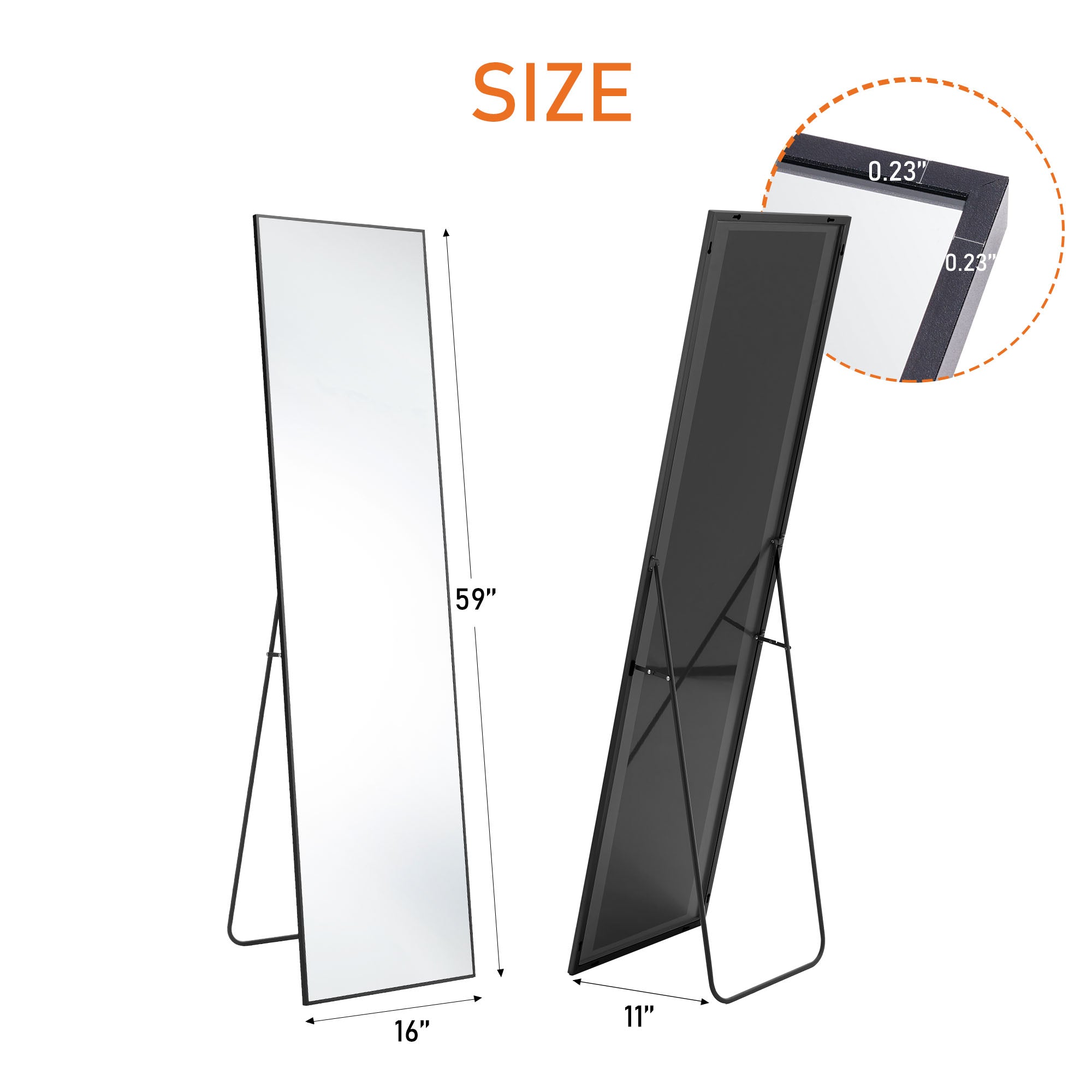 Full Length Floor Mirror – Elevate Your Space & See Your Best Self