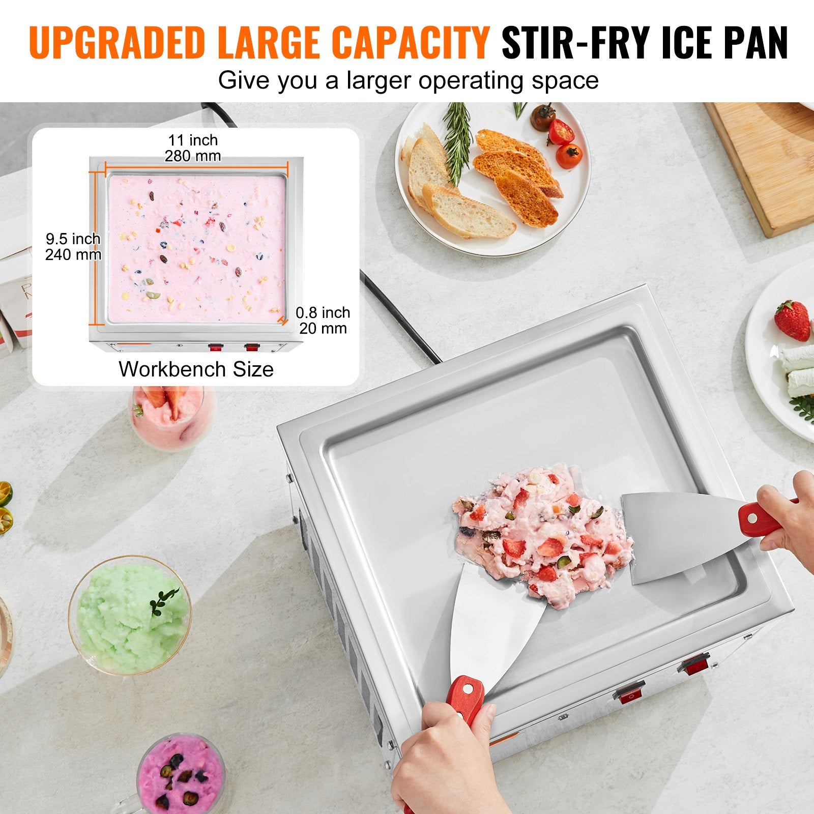 Create Ice Cream Rolls Like a Pro — Fresh Frozen Desserts at Home