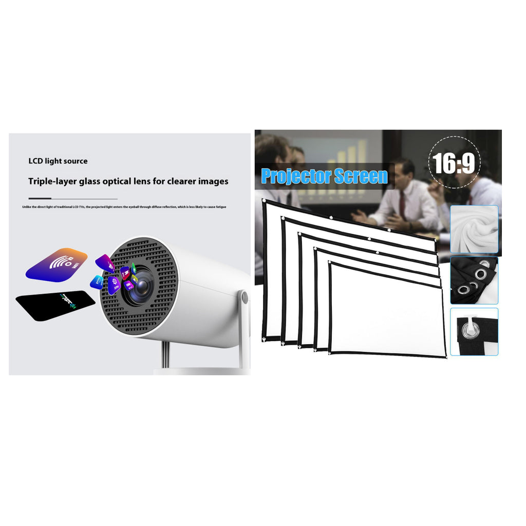 Portable Smart Projector – Turn Any Space into a Home Theater