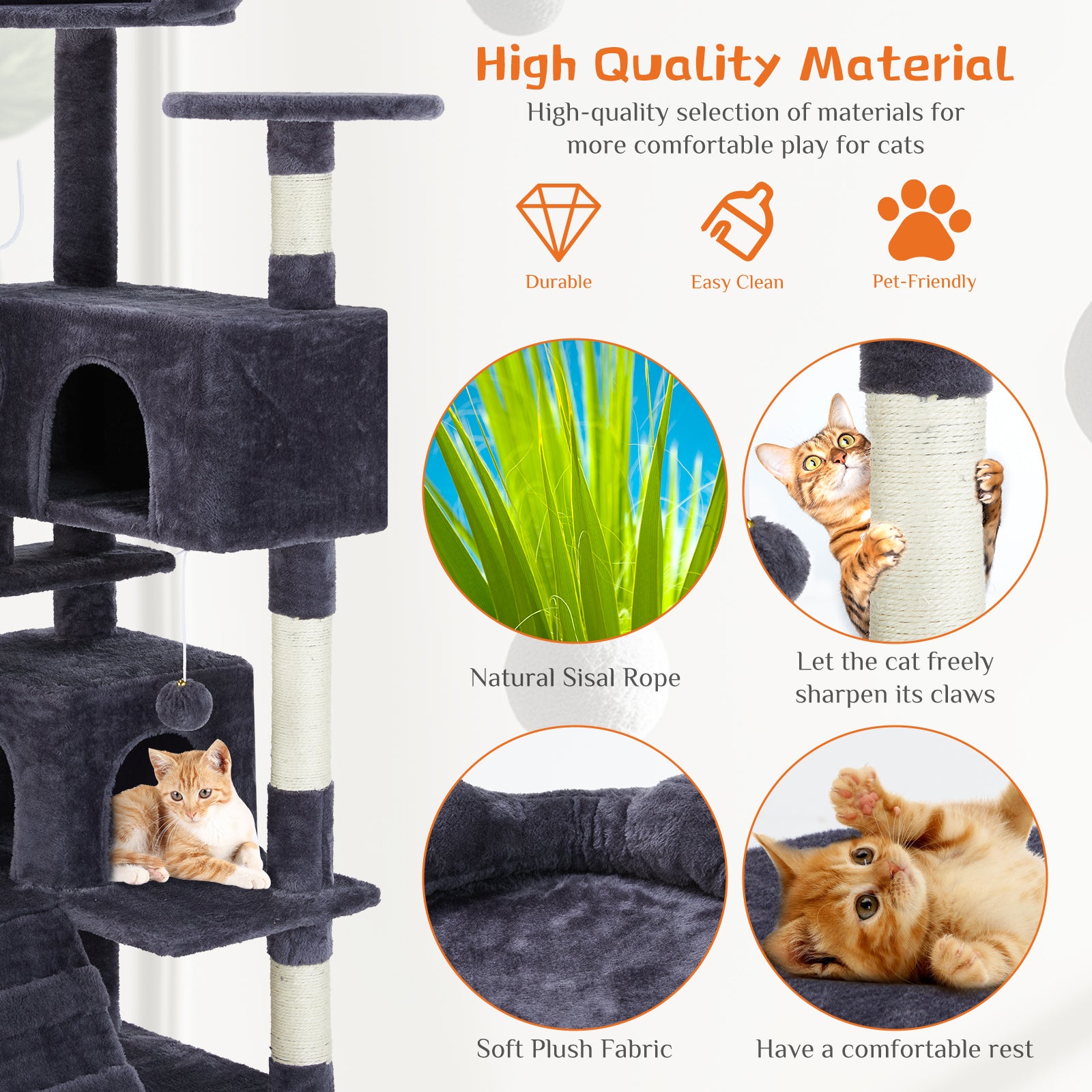 Cat Tree Tower – Keep Your Cat Active, Happy & Entertained