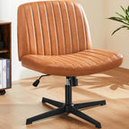 Cross-Legged Office Chair – Wide Seat Comfort for All-Day Relaxation