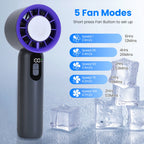 Instant Cooling Anywhere — Ice-Chill Handheld Fan for Extreme Heat