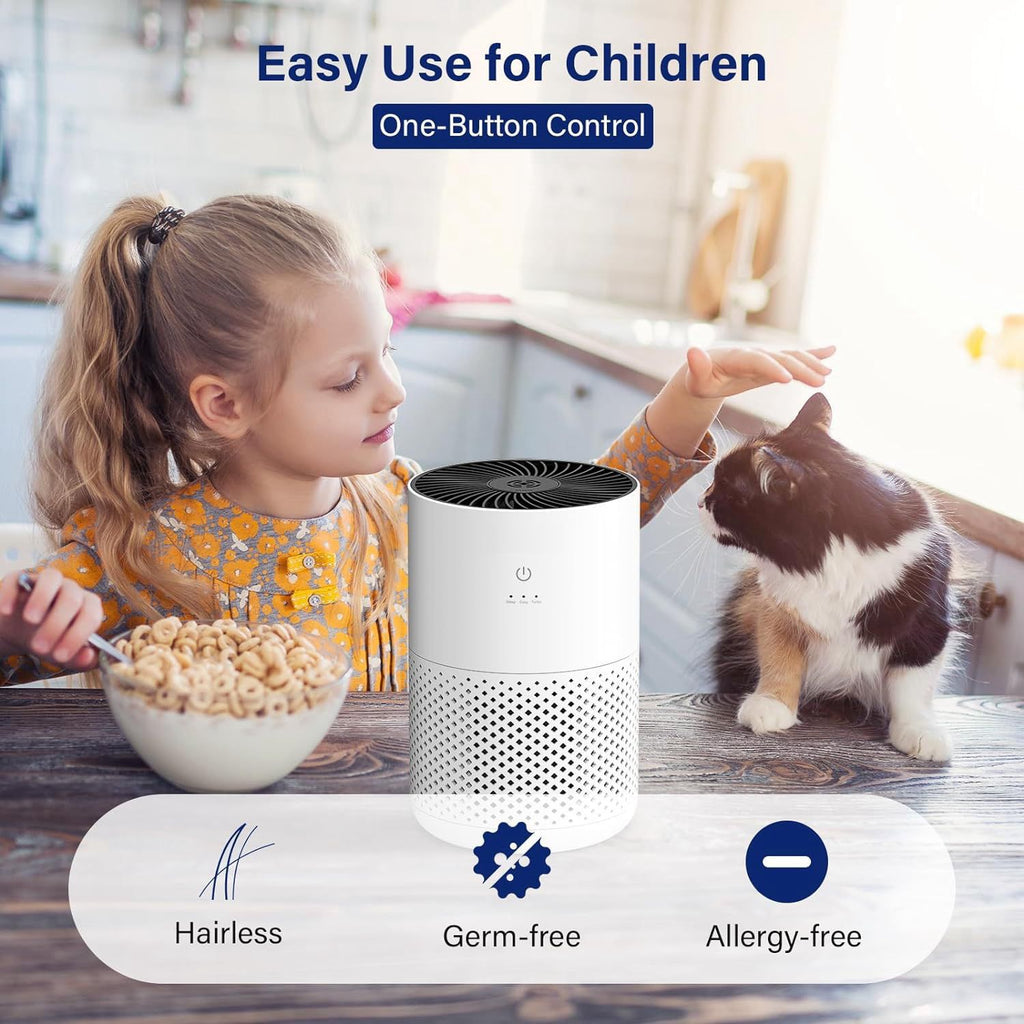 Mini Air Purifier – Breathe Cleaner Air Anywhere You Go