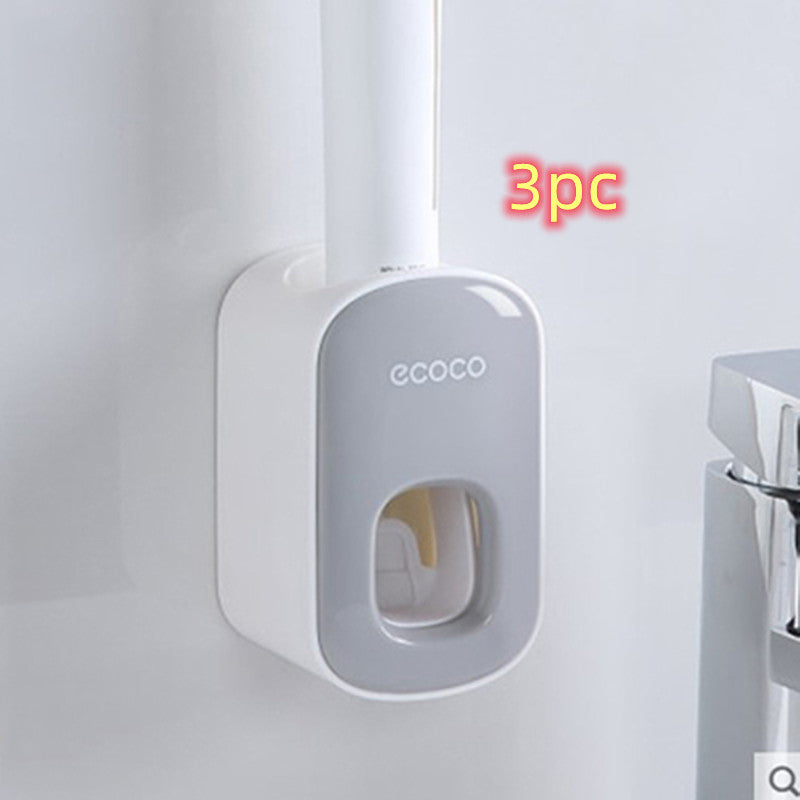Automatic Toothpaste Dispenser & Organizer – Clean, Organized Bathroom Made Easy