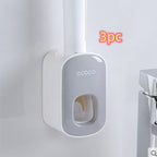 Automatic Toothpaste Dispenser & Organizer – Clean, Organized Bathroom Made Easy