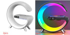 Smart LED Lamp with Speaker & Wireless Charger – All-in-One Night Experience