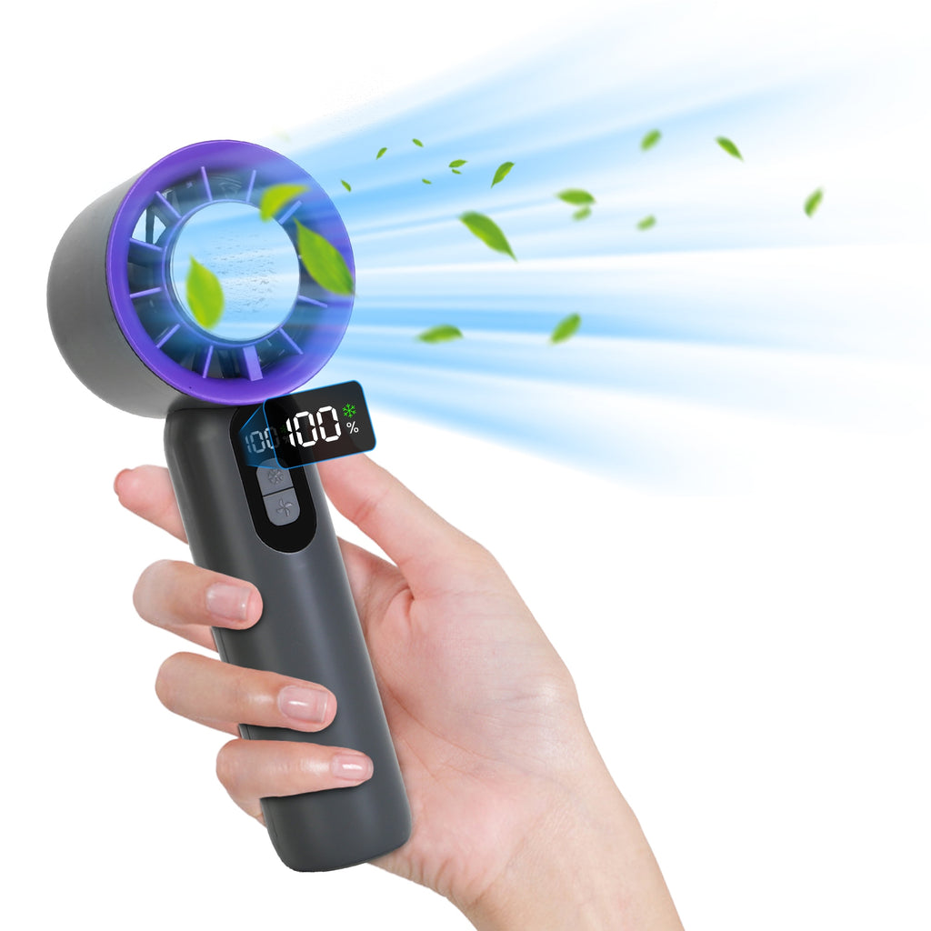Instant Cooling Anywhere — Ice-Chill Handheld Fan for Extreme Heat