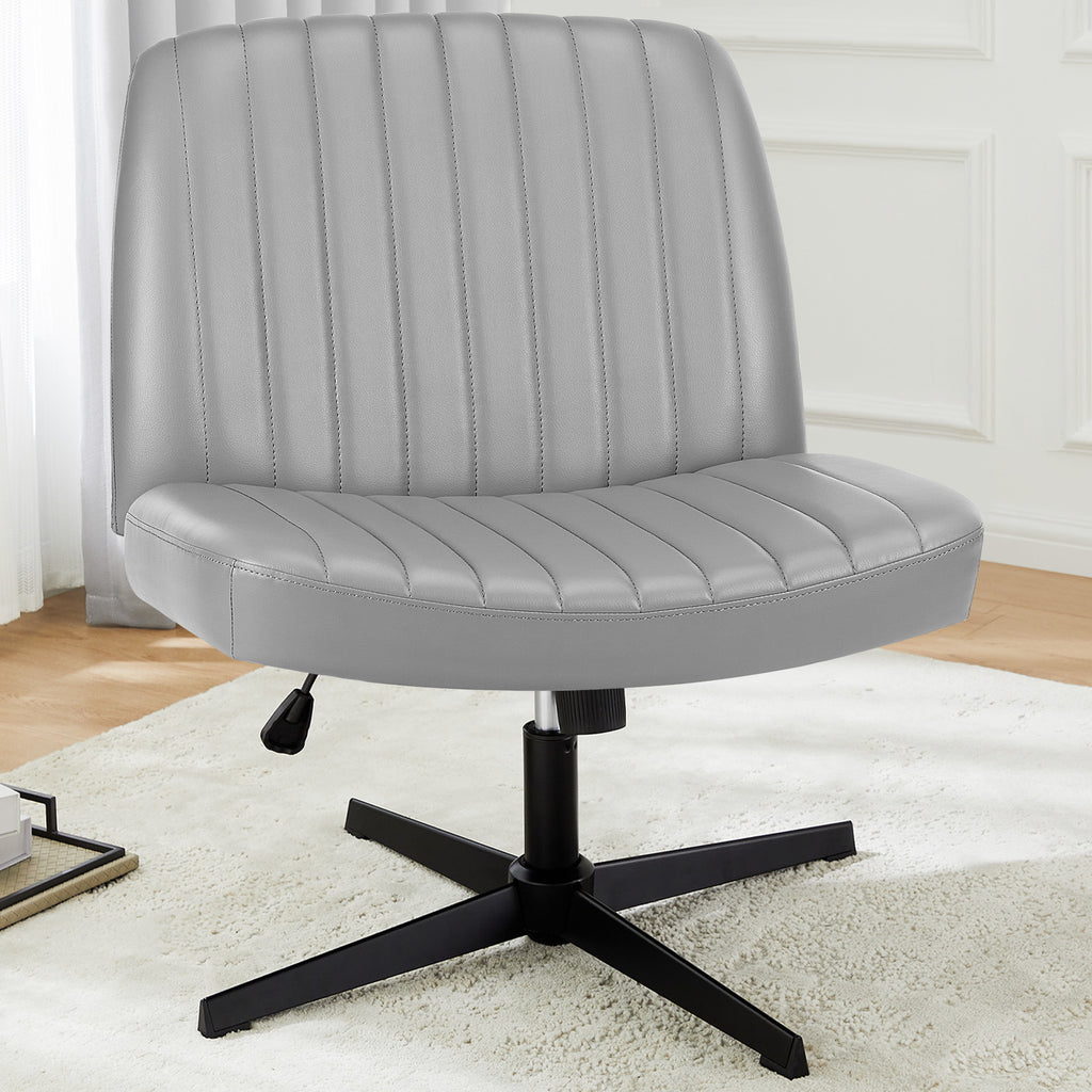 Cross-Legged Office Chair – Wide Seat Comfort for All-Day Relaxation