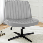 Cross-Legged Office Chair – Wide Seat Comfort for All-Day Relaxation