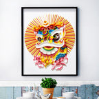 Relaxing DIY Wall Art Kit – Create Stunning Home Decor in Hours