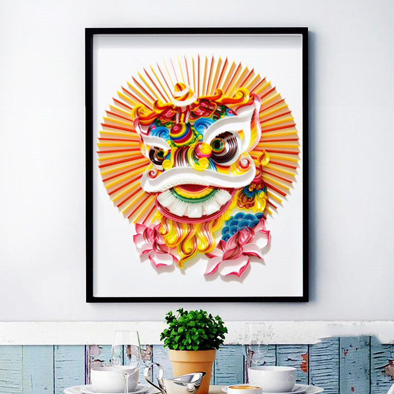 Relaxing DIY Wall Art Kit – Create Stunning Home Decor in Hours