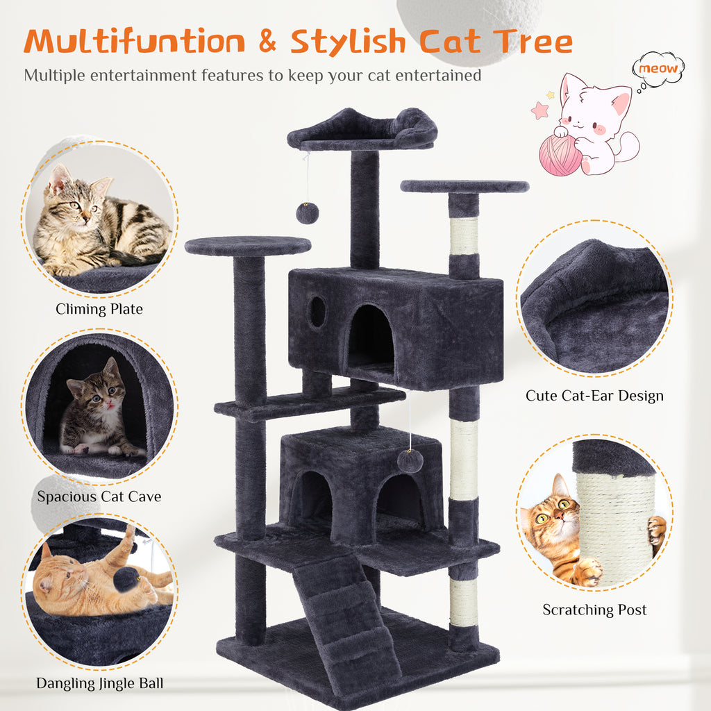 Cat Tree Tower – Keep Your Cat Active, Happy & Entertained