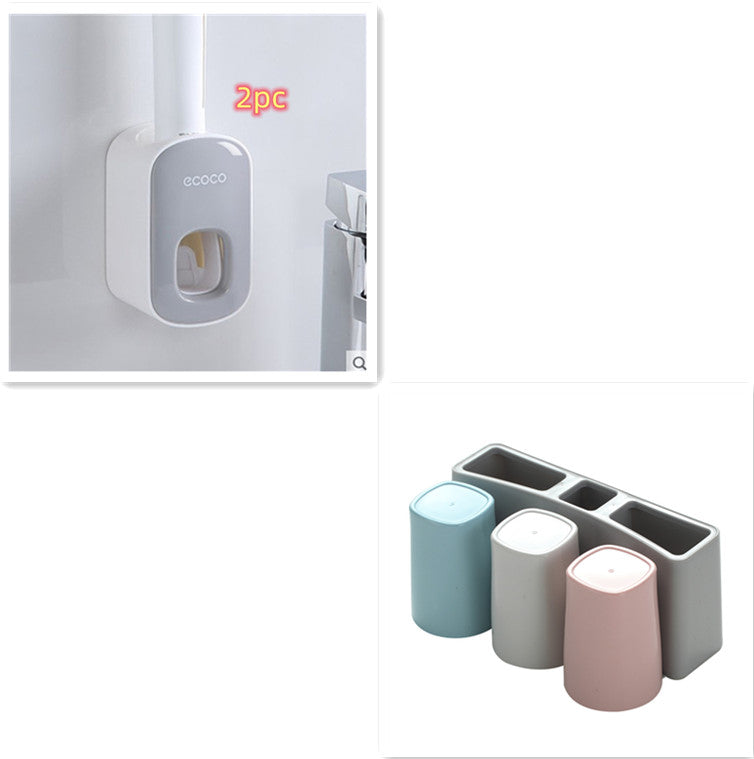Automatic Toothpaste Dispenser & Organizer – Clean, Organized Bathroom Made Easy